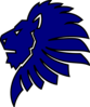 Blue Lion Clip Art