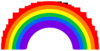 Nature Weather Rainbow Arc Clip Art