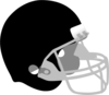 Black And Gray Helmet Clip Art