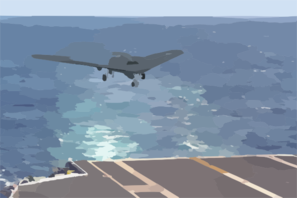 Artist Concept Of A Naval Unmanned Combat Air Vehicle (ucav-n) Clip Art
