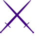 Purple Swords Clip Art