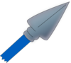 Blue Spear Clip Art