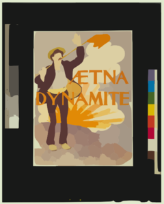 Aetna Dynamite Clip Art