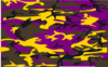 Purple And Gold Army Print Clip Art
