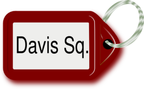 Davis Square Key Ring Clip Art