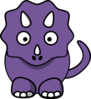 Purple Dinosaur Clip Art