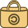 Shopping Bag With Copyright Clip Art