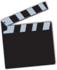 Film Clapper1 Clip Art