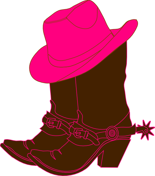 Cowgirl Boots Clip Art at Clker.com - vector clip art online, royalty ...