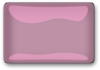Soft Pink Glassy Botton Clip Art