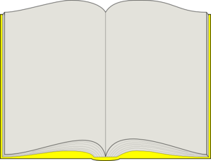 Yellow Book Clip Art at Clker.com - vector clip art online, royalty ...