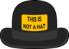 This Is Not A Hat Clip Art