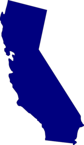 Blue Cali Clip Art