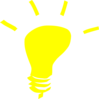 Yellow-lamp Clip Art