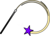 Magic Wand Purple Clip Art