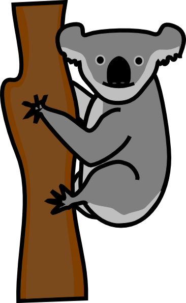 Koala Clip Art at Clker.com - vector clip art online, royalty free