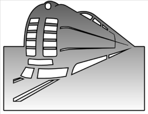 Train Cutout Clip Art