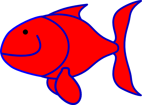 Download Red Fish Clip Art at Clker.com - vector clip art online, royalty free & public domain