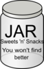 Jar Foodstuffs Clip Art