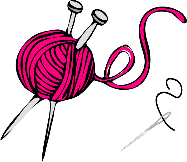 Pink Yarn Clip Art at Clker.com - vector clip art online, royalty free ...