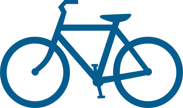 Bike Blue Clip Art at Clker.com - vector clip art online, royalty free