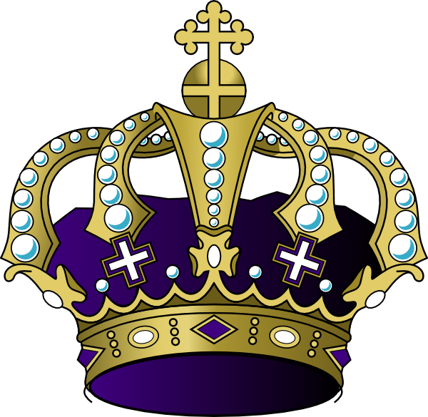 Download Purple Crown Clip Art at Clker.com - vector clip art ...