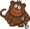 Monkey Wrench Clip Art