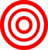 Target Plano Clip Art