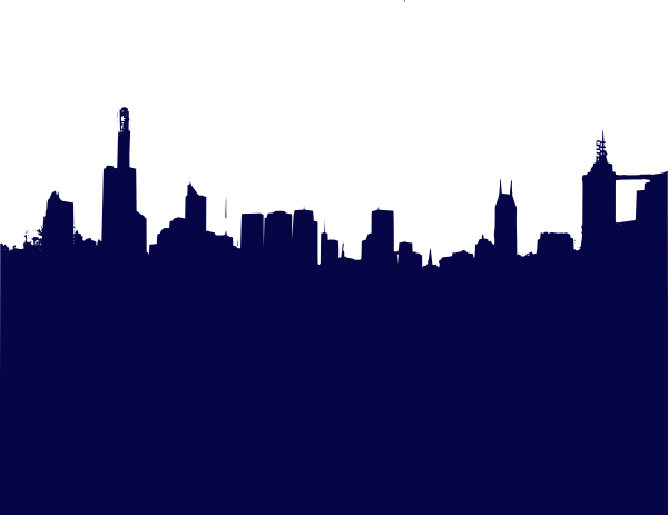 Darker Blue City Clip Art at Clker.com - vector clip art online