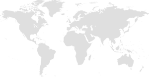 World Map Grey Clip Art