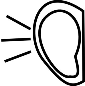Right Ear Clip Art