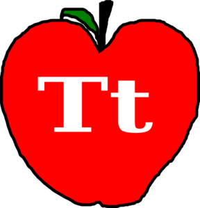 Alphabet T Clip Art