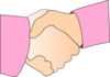 Shake Hands  Clip Art