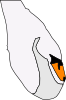 Swan 7 Clip Art