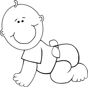baby clip clipart clker tia shared
