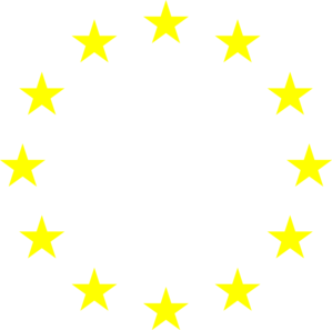 European Stars- Yellow Clip Art