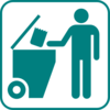 Recycling Bin Icon  Clip Art