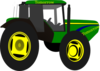 Green Tractor Tomorrow Clip Art
