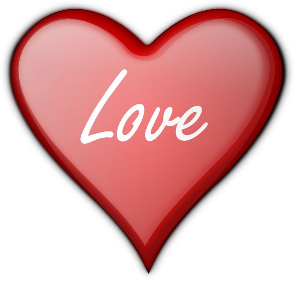 Love Heart Clip Art at Clker.com - vector clip art online, royalty free
