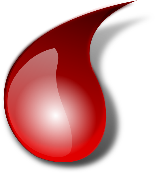 Red Drop Clip Art at Clker.com - vector clip art online, royalty free