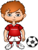 Soccer Player Clip Art