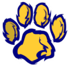 Wheeler Wildcat Paw Clip Art