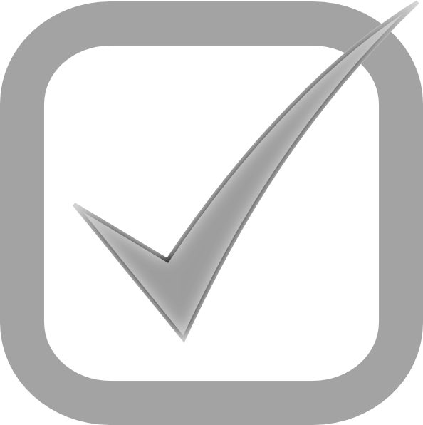 Download Checkbox Checked Gray Clip Art at Clker.com - vector clip ...