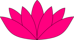 Lotus Flower Picture Clip Art at Clker.com - vector clip art online