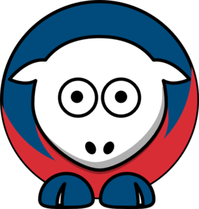 Sheep - Texas-arlington Mavericks - Team Colors - College Football Clip Art