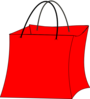 Red Bag Clip Art