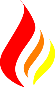 Red-orange-yellow Flame Clip Art