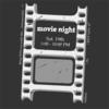 Movie Night Film Clip Art