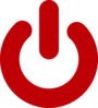 Red-power-icon Clip Art
