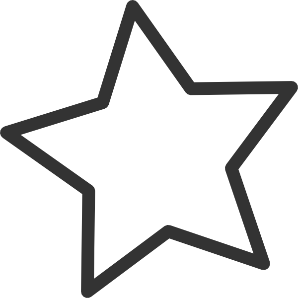 White Star Clip Art at Clker.com - vector clip art online, royalty free